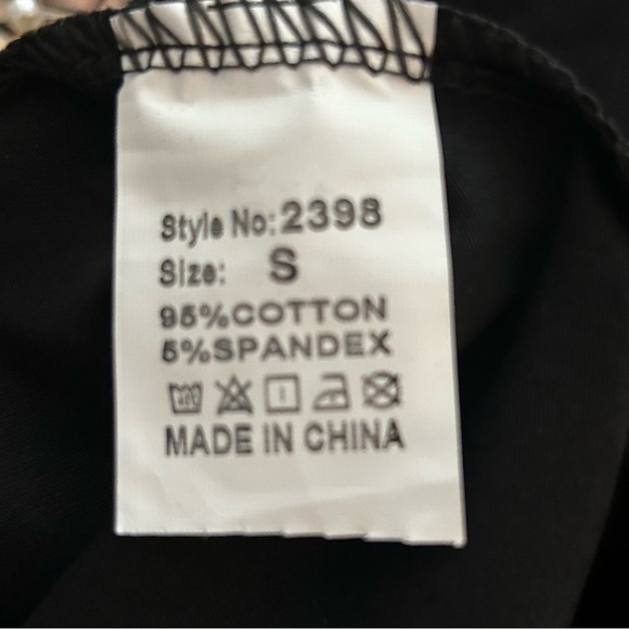 Sister Fashion Embellished Black Short Sleeve Crewneck Tee - Picture 4 of 10